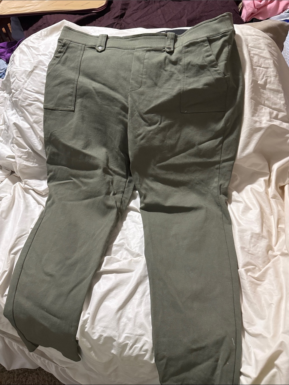 Maurices Olive Green Cargo Pants